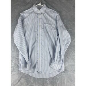 Brooks Brothers 346  Men's Multicolor Striped Shirt 16-6/7 Striped‎ Yellow/blue